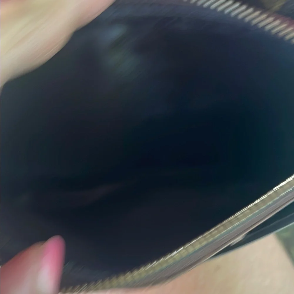 Louis Vuitton Brown Monogram with red interior Sarah wallet